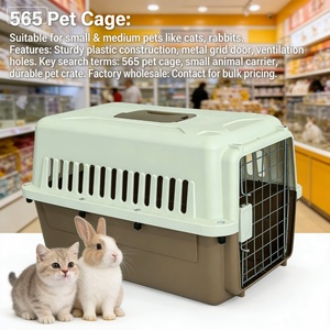 <span class=keywords><strong>Caisse</strong></span> <span class=keywords><strong>de</strong></span> <span class=keywords><strong>transport</strong></span> pour animaux <span class=keywords><strong>de</strong></span> compagnie en PP durable, conforme aux normes aériennes, avec ventilation sur 4 côtés, vente en gros - Product Image 5