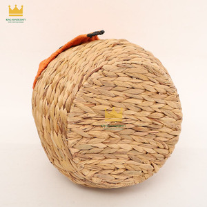 Panier de rangement écologique en forme de renard, best-seller, en jacinthe d'eau, pour l'organisation de la chambre d'enfant - Product Image 4