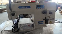 Machine à coudre industrielle à point zigzag à entraînement direct à aiguille simple QS-20U73D