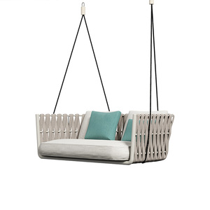 Precio directo de fábrica Muebles de jardín PE Ratán Balcón Columpio Silla <span class=keywords><strong>colgante</strong></span> al aire libre y sofá - Product Image 5