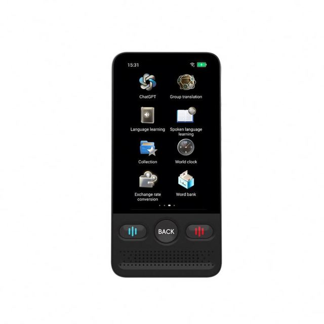 T13 Mini Online Portable AI Voice Translator IPS Display Color 160 Languages Real-Time Smart Voice Recognition Travel Type-C