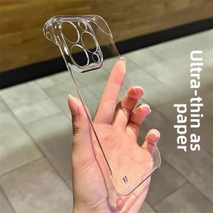 Funda de teléfono de TPU transparente informal sin bordes para iPhone 16 15 para Huawei <span class=keywords><strong>Honor</strong></span> para Xiaomi 14 Plus-Característica impermeable - Product Image 6
