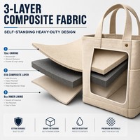 Bolsa de Mano de Algodón con Logotipo Personalizado, Bolsa de Compras Promocional, Bolsa de Hombro con Patrón de Letras para Regalo