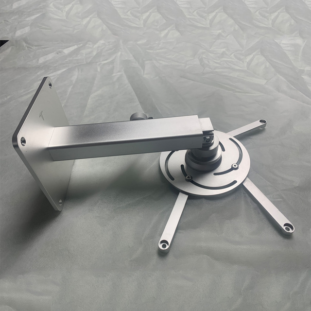 PerfecTisan Ceiling Wall Projector Mount Stand 360 Degree Adjust Angle Projector Mount Ceiling and Wall Mount Aluminum Alloy