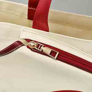 Custom Logo <b>Plain</b> <b>Large</b> Size Printed Eco Friendly Reusable Shopping Cotton <b>Canvas</b> Tote Bag - Product Image 2