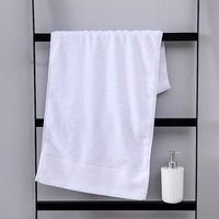 Vente en gros de serviettes de luxe 500GSM 100% coton Essuie-mains absorbants de haute qualité en bambou tissé Technique
