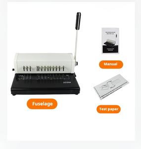 אגרוף רופף עלים 6 חורים 9 חורים 4 חורים a4 חורי a4 חורי a4 חורי עלה רופף ספר a5 ברזל אטב מכונת קשירה - Product Image 4