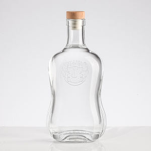 Botellas de whisky planas con forma de León, Logo personalizado, de uso común con tapas - Product Image 6