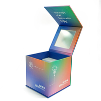 Imán mate, joyería plegable de lujo, embalaje de boda magnético, caja dura de regalo, conjunto completo de Cierre magnético, caja de embalaje personalizada