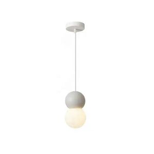 Lámpara de Pared Moderna APCITL de Hormigón, <span class=keywords><strong>Cemento</strong></span> y Piedra Natural con LED, Pantalla Blanca de Resina, CRI 80, Color Ajustable, para Hogar y Oficina - Product Image 4