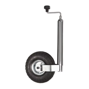 NBjingyi Nuevo <span class=keywords><strong>Rueda</strong></span> de <span class=keywords><strong>Jockey</strong></span> de Estilo Europeo 48mm 1BJY-ETJ-027 260x85mm <span class=keywords><strong>Rueda</strong></span> Neumática con Llanta Metálica para Remolques, Piezas de Reacondicionamiento/Actualización - Product Image 2