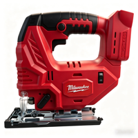 Scie sauteuse sans fil Milwaukee M18 Fuel, moteur sans balais, action orbitale à 6 vitesses, coupe le bois, le métal, le plastique, avec batterie et chargeur