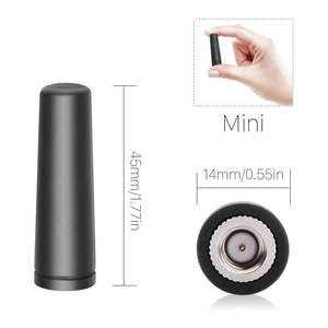 Antenne en caoutchouc VHF UHF Mini SMA-Male <span class=keywords><strong>Wavelink</strong></span> 144/430 MHz pour talkie-walkie TYT MD-UV380 MD-UV390 - Product Image 4