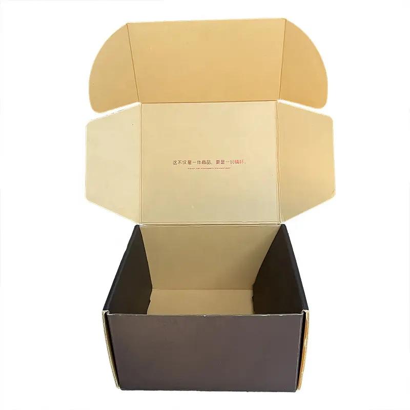 Benutzer definierte Wellpappe Günstige Starke High-End-Karton Papier verpackung Box Cajas de Karton Personal izadas Versand karton