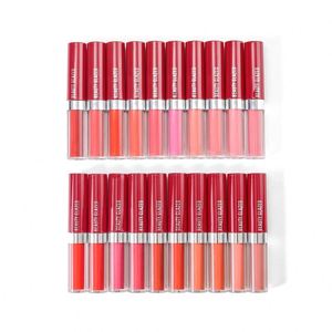 Nuovi prodotti per il trucco di bellezza smaltati campioni gratuiti rossetto liquido opaco di lunga durata - Product Image 6