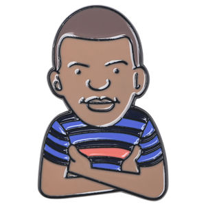 Famosa estrella del fútbol argentino, alfileres esmaltados personalizados, alfileres de Metal para niños para ropa, venta al por mayor para regalos, fiestas, bodas - Product Image 2