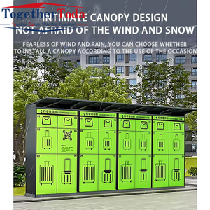 Casier à bagages intelligent haut de gamme, personnalisable, durable, au design élégant, multifonctionnel et sécurisé pour les espaces commerciaux et publics - Product Image 3