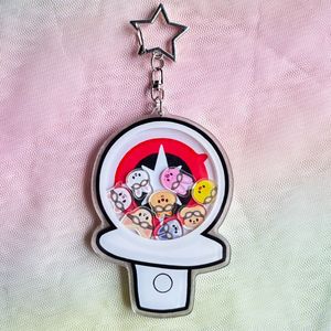 Collection de Merchandises Kpop Fashion SK TWICE GD EXO : Shakers Rectangulaires Légers Double Face en Acrylique à Thème Dessin Animé - Product Image 4