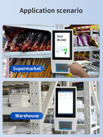 Nuevo Diseño Winson Quiosco Lector de Código QR de 8.0 Pulgadas, Verificador de Precios, Escáner de Código de Barras, Caja Registradora, Mini Quiosco Android y Sistema POS