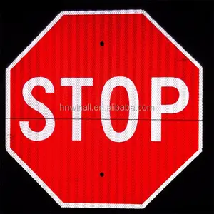 高速公路道路交通警告铝标志交通警告停车标志八角形反光铝停车标志