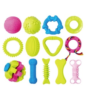Juguete ecológico para mordedura de perro de peluche, palo de molienda transfronterizo con pegamento para mordedura no malo, Material de goma y algodón para suministros para mascotas - Product Image 1