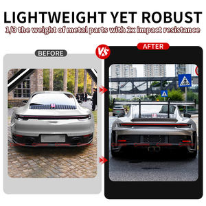 Alerón Trasero de Fibra de Carbono Estilo GT3RS de la Mejor Calidad para Porsche 911 992 - Product Image 4