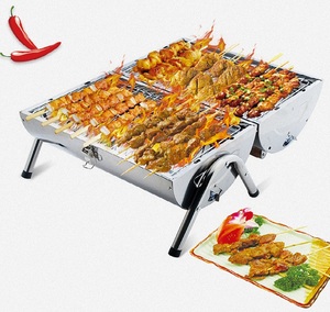 บาร์เรลสแตนเลสในร่มที่มีคุณภาพสูงยิงถ่านย่างบาร์บีคิวสำหรับขาย - Product Image 5