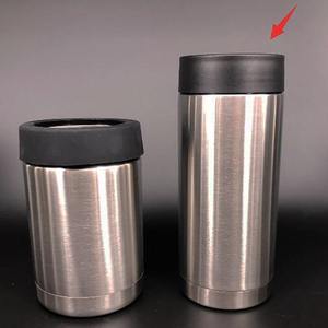 <span class=keywords><strong>Cadeau</strong></span> promotionnel pour les entreprises d'<span class=keywords><strong>alcool</strong></span> Refroidisseur de canettes de bière Boîtes minces Isolateur de 12 oz Porte-canettes <span class=keywords><strong>en</strong></span> acier inoxydable à double paroi - Product Image 3