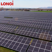 Panneaux solaires bifaciaux Longi LR8-66HVD Himo X10 à double vitrage, efficacité 24,8 %, 650 W, 640 W, 630 W, 620 W, 600 W, cellules solaires BC