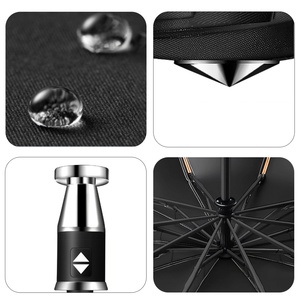 Factory Price Direct Supply Compact Foldable Travel Three-Folding <b>Iron</b> Frame Manual/Auto Open <b>Lightweight</b> Umbrella Auto Close - Product Image 3