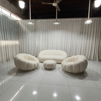Ensemble de canapés modulaires sans cadre en mousse compressée sous vide, fauteuil inclinable compact sans structure, meubles de salon en boîte - Vente en gros