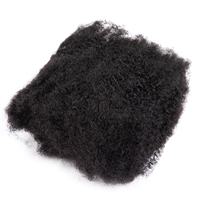 Prix Usine de Gros, Cheveux Afro Kinky Bouclés à Teindre en Vrac de 8 Pouces, Cheveux à Torsader, Tresses au Crochet avec Extensions de Dreadlocks Humaines