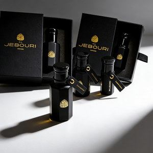 Botella de Perfume de Vidrio Negro para Attar/Oud de 3ml, 6ml, 12ml, Personalizada, con Caja de Empaque, Modelo HRX-0001 Cuadrado HAORIXIN - Product Image 3