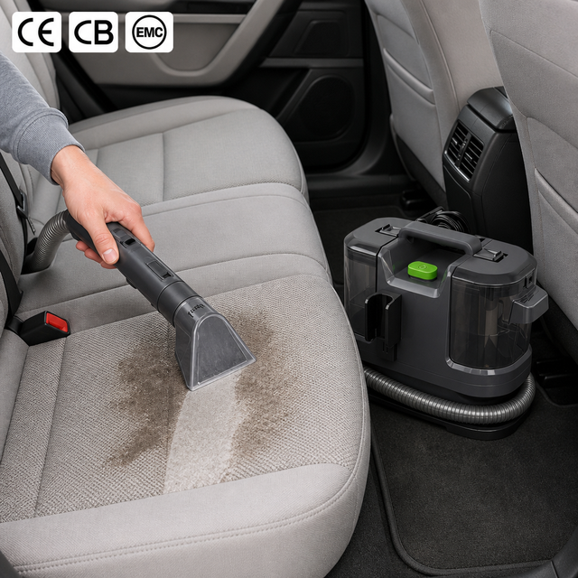 CE Multi Functional Sofa Cleaning Equipment Portable Mattress Car Seat Spot Carpet Cleaner with Spray Vacuum System