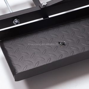 Porte-bagages à double <span class=keywords><strong>attelage</strong></span> porte-<span class=keywords><strong>moto</strong></span> porte-scooter acier noir porte-bagages pour voitures, camions, motos <span class=keywords><strong>support</strong></span> d'<span class=keywords><strong>attelage</strong></span> - Product Image 2