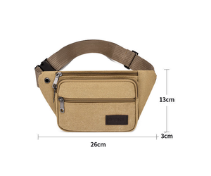 Riñonera de Diseño Moderno, <span class=keywords><strong>Mini</strong></span> Bolsa de Cintura, Bolsa de Viaje Informal, Ajustable, con Logotipo Personalizado - Product Image 6