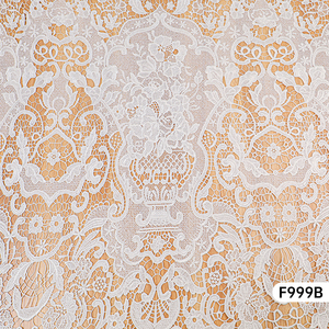 100% Cotton Water-soluble Embroidery Floral Totem Mirror Pattern Soft Guipure <strong>Lace</strong> <strong>Fabric</strong> for Evening Dresses Skirts Clothes - Product Image 6