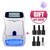 Imprimante à ongles 3D professionnelle, lumineuse, électrique, entièrement automatique, intelligente, compatible Bluetooth/WiFi, 110V/220V