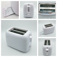 Grille-pain électrique automatique 2 tranches pour la cuisine, machine à sandwichs et petit-déjeuner pour usage domestique