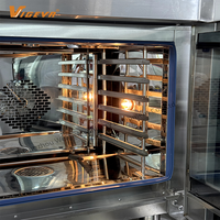 Oven Kombinasi Laris Manis Dengan Sistem Pembersihan Otomatis Pemanasan 360 Derajat Mesin Panggang Komersial All-in-one Uap dan Oven