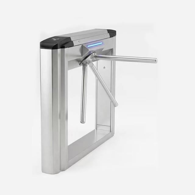 Tripod Turnstile Automatic Swing Gate with Brushless Motor Stainless Steel for Diverting Tourists From Scenic Spots