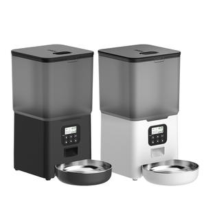 OEM 자동 고양이/애완견 급식기 1080P HD 비디오 야간 시야 2-웨이 오디오 누수 방지 자동 모션 사운드 알림 저음식 차단 방지 - Product Image 4