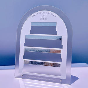 Nouveau Présentoir Magnétique en Acrylique <span class=keywords><strong>DIY</strong></span> 2025 pour Échantillons de Couleurs de Vernis Gel, Carte de <span class=keywords><strong>Test</strong></span> de Couleurs pour Salon de Manucure - Product Image 6