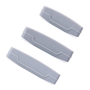 Raclette à dentifrice multifonctionnelle grise et blanche pour dentifrice, cosmétiques, nettoyant visage, enfants - Product Image 4