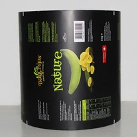 Pochette alimentaire laminée imprimée sur mesure, pour la fabrication de matières premières, film d'emballage en plastique, rouleau de sachet