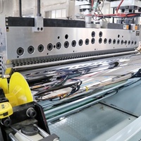 Ligne d'extrusion de feuilles PET/APET avec extrudeuse bivis parallèle co-rotative, machine d'extrusion avec roulement/moteur/boîte de vitesses