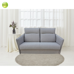 Canapé-<span class=keywords><strong>lit</strong></span> pliable <span class=keywords><strong>2</strong></span> <span class=keywords><strong>places</strong></span> en tissu KD avec matelas à l'intérieur pour salle de travail - Product Image 3