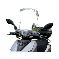 Nouveau pare-brise en verre pour moto Haojue AFR125 Suzuki UY125, pièces de modification, épaisseur 1,5 mm, matériau PC
