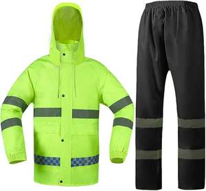 Impermeable <span class=keywords><strong>de</strong></span> Alta Calidad para Adultos, Traje <span class=keywords><strong>de</strong></span> <span class=keywords><strong>Lluvia</strong></span> <span class=keywords><strong>de</strong></span> Tela Oxford para Exteriores, Protección Laboral, Traje <span class=keywords><strong>de</strong></span> <span class=keywords><strong>Lluvia</strong></span> Reflectante Impermeable, Ropa <span class=keywords><strong>de</strong></span> Trabajo - Product Image 2
