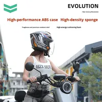 Casque intégral certifié 3C R05 pour hommes et femmes, équipement de sécurité universel en mousse ABS pour motos, véhicules électriques, toutes saisons